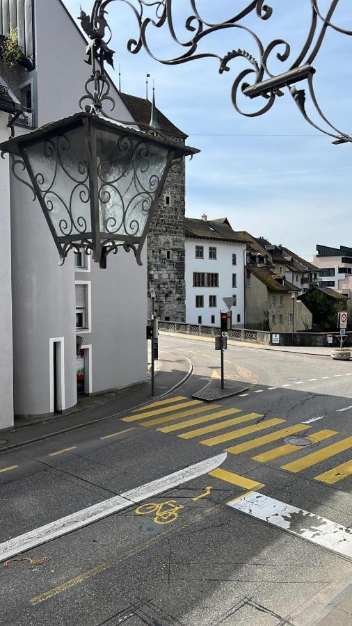 Blick Auf Schwarzen Turm - Freihofapartments Brugg  Exterior photo